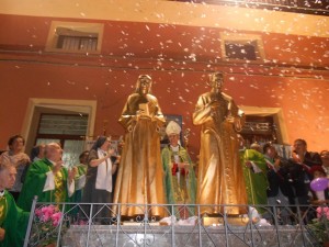 Calatabiano Monumento a Don Bosco e Madre Mazzarello